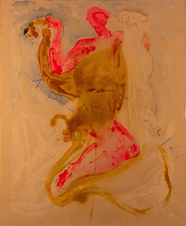 Mario Schifano (Homs 1934 - Roma 1998)  - A Picabia, 1981