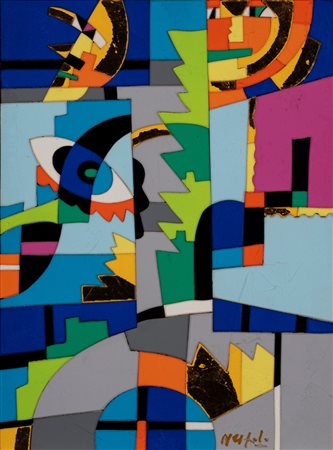 Ugo Nespolo (Mosso 1941)  - Windows