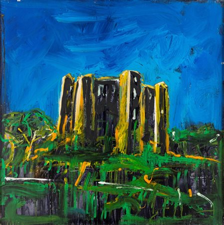 Mario Schifano (Homs 1934 - Roma 1998)  - Senza titolo, 1986