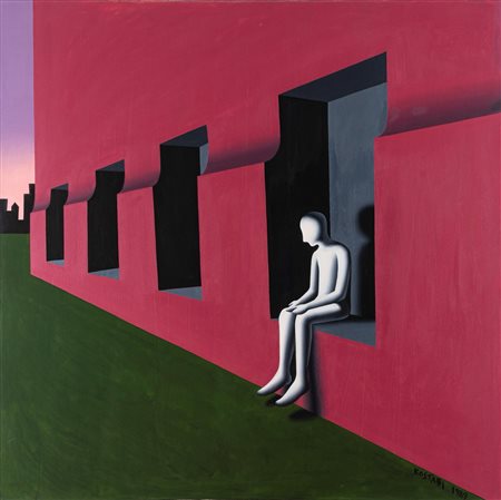 Mark Kostabi (Los Angeles 1960)  - Profit from pity, 1989