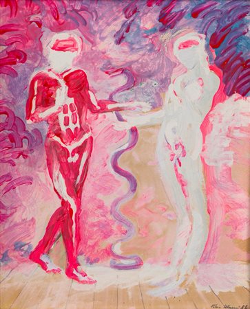 Fabio Mauri (Roma 1926 - 2009)  - Adamo ed Eva, 1986