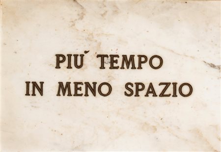 Salvo (Leonforte 1947 - Torino 2015)  - Più tempo in meno spazio, 1972