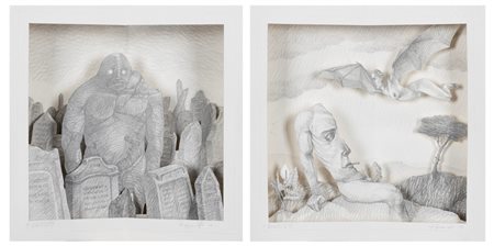 Maurizio Quarello (Torino 1974)  - Manuale di zoologia fantastica, 2013