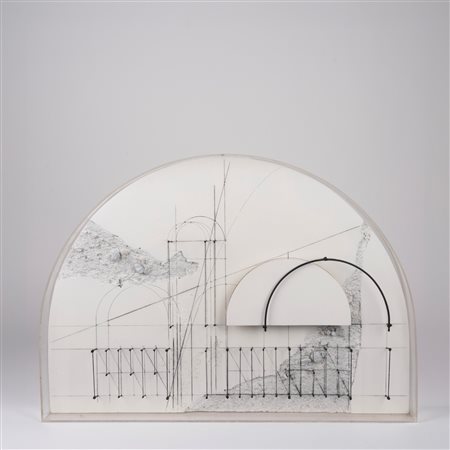 Walter Valentini (Pergola 1928 - Milano 2022)  - La città del sole , 1987
