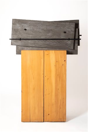 Giuseppe Uncini (Fabriano 1929 - Trevi 2008)  - Architetture – Scultura Armadio n. 1, 2007