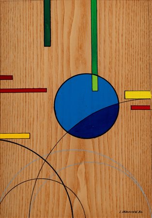 Luigi Veronesi (1908 - 1998)  - Costruzione tra 5, 1980