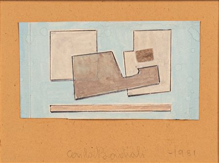 Carla Badiali (Novedrate 1907 - Como 1992)  - Bozzetto, 1981