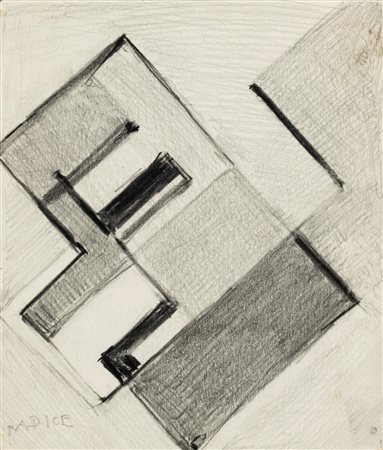 Mario Radice (Como 1898 - Milano 1987)  - Composizione , 1960/'70