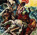Renato Guttuso (Bagheria 1911 - Roma 1987)  - Su "La Zattera della Medusa" (La "Zattera" dopo Géricault), 1962