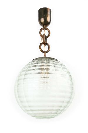 Carlo Scarpa (Venezia 1906 - Sendai 1978) Lampadario a sospensione mod. 5258...