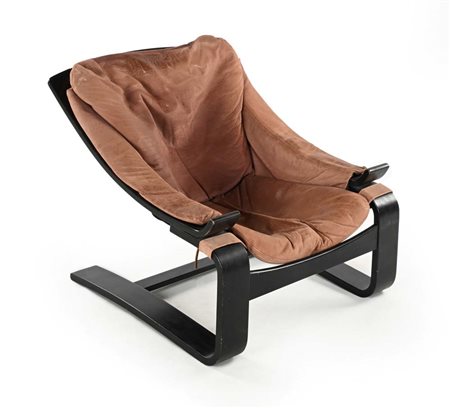 Ake Fribytter () Poltrona modello Kroke prod. Nela, Svezia Struttura in legno...
