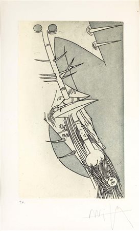Wilfredo Lam (Sagua la Grande 1902 - Parigi 1982) Senza titolo...