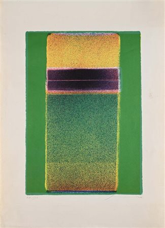 Emilio Scanavino (Genova 1922 - Milano 1986) Senza titolo Serigrafia cm 66x48...