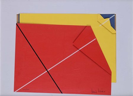 Grazia Varisco (Milano 1937) Senza titolo Serigrafia stampata su tre fogli...
