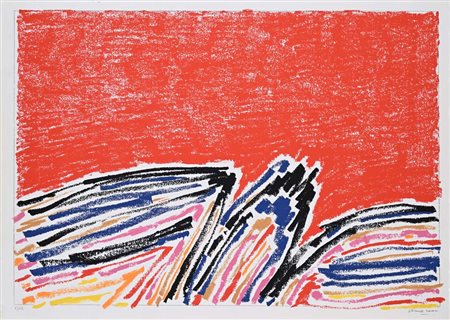 Claudio Verna (Chieti 1937) Senza titolo Serigrafia cm 50x70 2000 Serigrafia...