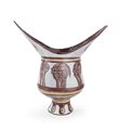 Salvatore Meli (Comiso 1929 - Roma 2011) Vaso in terracotta smaltata decorata...