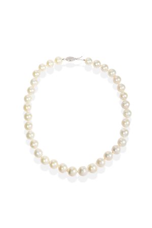 GIROCOLLO composto da perle di acqua dolce (difetti) a scalare dal diam. di...