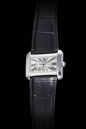 CARTIER<BR>Mod. "Tank Divan", ref. 2612, anni 2000