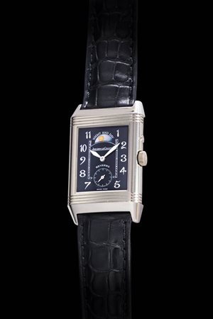 JAEGER LE COULTRE<BR>Mod. "Reverso Grand Taille Night and Day", ref. 270.351, serie recente