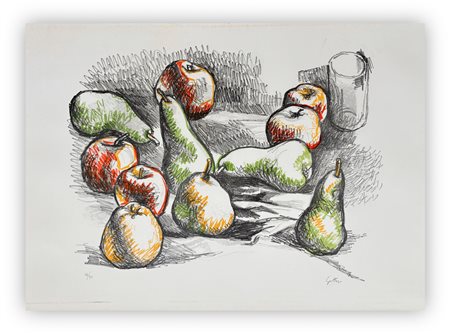 RENATO GUTTUSO (1911-1987) - Natura morta, 1975