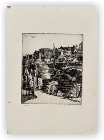 LEONARDO CASTELLANI (1896-1984) - La cava nuova
