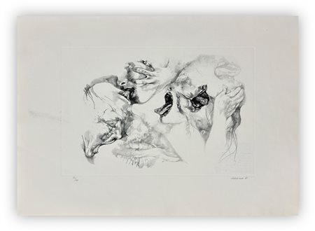 RENZO VESPIGNANI (1924-2001) - Senza Titolo, 1986