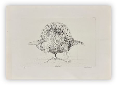 RENZO VESPIGNANI (1924-2001) - Senza Titolo, 1965