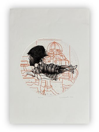 GIUSEPPE GUERRESCHI (1929-1985) - Senza Titolo, 1963
