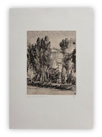 LEONARDO CASTELLANI (1896-1984) - Senza Titolo