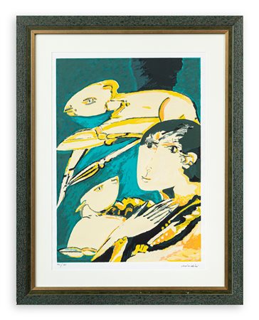 REMO BRINDISI (1918-1996) - Senza Titolo