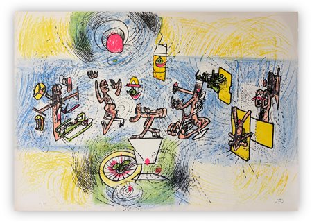 ROBERTO SEBASTIAN MATTA (1911-2002) - Senza Titolo, 1981