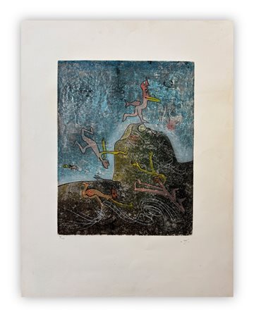 SEBASTIAN MATTA (1911-2002) - Senza Titolo, 1980 circa