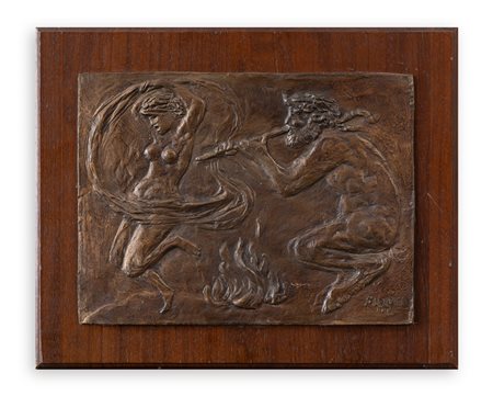 SALVATORE FIUME (1915-1997) - Senza Titolo, 1985