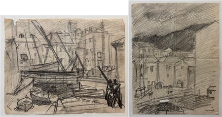 VIRIO DA SAVONA (1901-1985) - Lotto unico di 2 opere