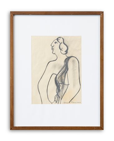 CARLO RAMOUS (1926-2003) - Senza Titolo, 1948