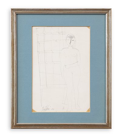 FRANCO GENTILINI (1909-1981) - Senza Titolo, 1956