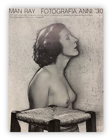 MANIFESTO (MAN RAY) Manifesto edito in occasione dell'esposizione tenutasi...