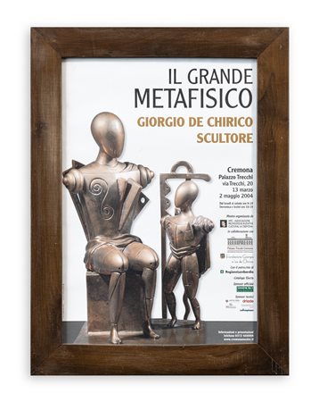 MANIFESTO (GIORGIO DE CHIRICO) Manifesto edito in occasione dell'esposizione...