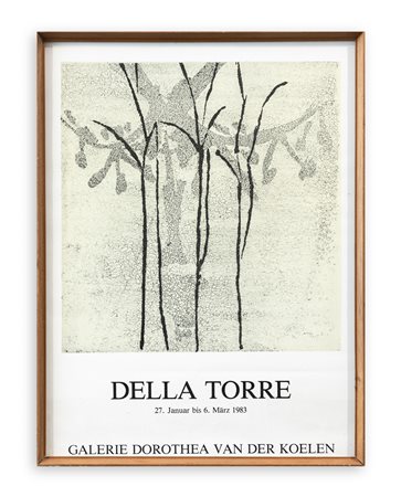 MANIFESTO (ENRICO DELLA TORRE) Manifesto edito in occasione della mostra di...