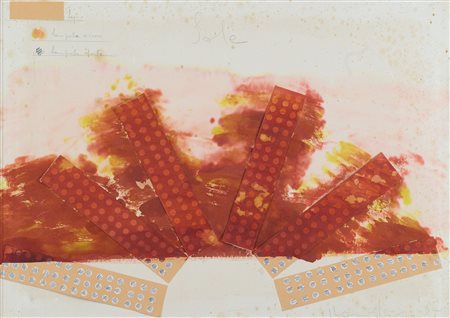 Aldo Mondino, Sole - Progetto dell'opera Il Sole 1967