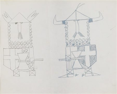 Pino Pascali, Due Vichinghi 1965