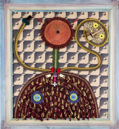 Enrico Baj, Lady Macbeth and the ghost 1975