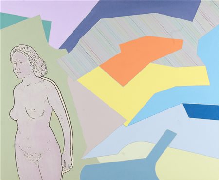 Renato Mambor, Nudo inclinato 2004