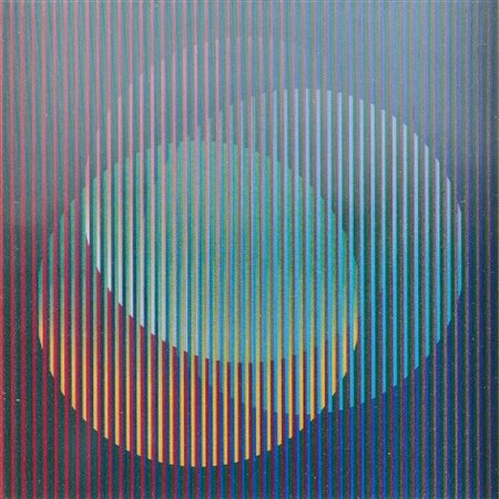 Carlos Cruz Diez, Cromointerferenza manipolabile Mike Galet 2009