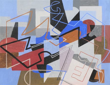 Gino Severini, Natura morta 1952