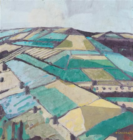 Felice Casorati, Collina a pavarolo 1939