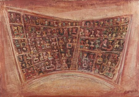 Massimo Campigli, Anfiteatro 1957