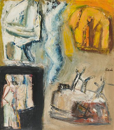Mario Sironi, Composizione 1957 ca.