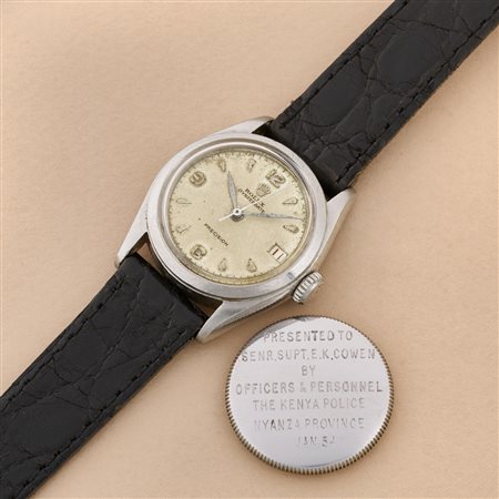 Rolex - Precision 6066 polizia keniota, anni 50