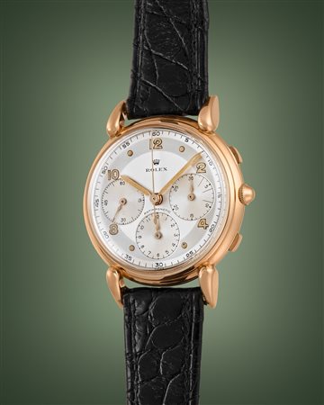 Rolex - Cronografo 4313 oro rosa, anni 50